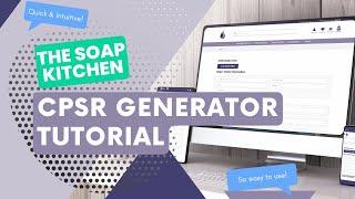 How to use our CPSR Generator  - Updated For 2023!