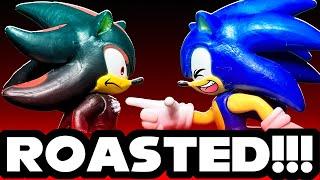 Sonic ROASTS Compilation  #sonic #stopmotion #roast