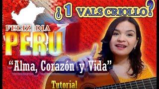 Como tocar el ritmo de Vals en la guitarra / Tutorial "Alma, Corazón y Vida"