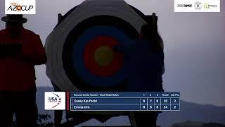 2024 Arizona Cup - Recurve Women's Gold Final: Kaufhold vs. Kim