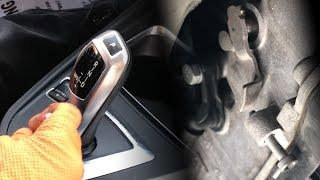 How to put BMW into neutral with a dead battery or no key (Electronic Shifter)