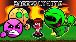 Friday Night Funkin' "Fire In The Hole" (Breezy Update) + Cutscenes - Lobotomy Geometry Dash 2.2