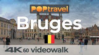 Walking in BRUGES / Belgium - 4K 60fps (UHD)