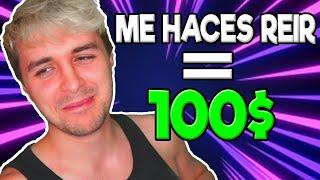 Si me río = Te doy 100