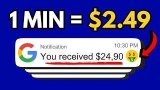 Get Paid $2.49 Every Min  Watching Google Ads