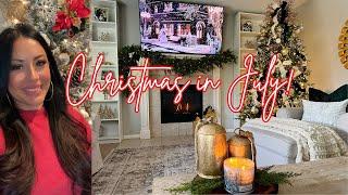 NEW CHRISTMAS IN JULY 2024 | DECORATE WITH ME | CHRISTMAS 2024 |  @ashleijaaron