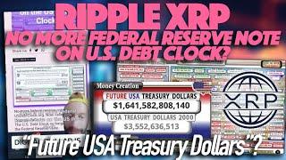 Ripple XRP: No Federal Reserve Note On US Debt Clock? XRP Tied To HR 6227 & The New QFS?