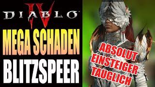 Diablo 4 Guide - Bestes Zauberer Blitzspeer Build - Absolut Einsteiger tauglich - MEGA SCAHDEN