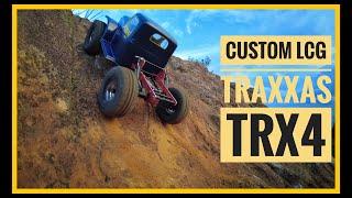 Custom LCG Traxxas TRX4 I RC Crawler I Shot on DJI Pocket 2 with wide lens