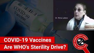 FACT CHECK: 2009 Video Confirms COVID-19 Vaccines Are WHO's Secret Sterility Drive?