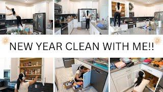 NEW YEAR CLEAN & ORGANIZE WITH ME!! // PART ONE // Jessica Tull cleaning motivation