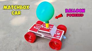 New DIY Balloon Powered Car | Science Project 2022