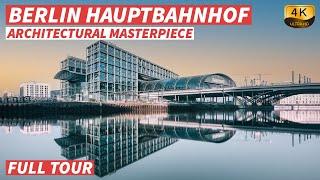 【4K】BERLIN Hauptbahnhof (Central Station) - Full Tour - With Captions [CC]