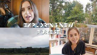 EXPLORING NEW FOREST + MINI BOOK HAUL | sunbeamsjess