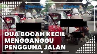 Viral Video 2 Bocah di Bandung Ganggu Pengendara Motor Wanita, Lakukan Hal Tak Senonoh