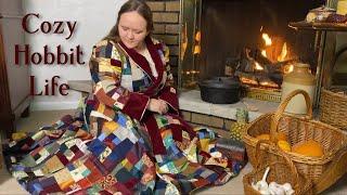 Making Bilbo’s Patchwork Housecoat from The Hobbit || ultimate fantasy stashbusting project