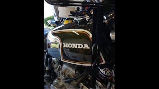 1972 Honda CB350 four First start in 11 years Part 1