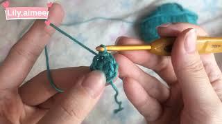 《新手必學》鈎織教學超簡單・詳細鈎出漂亮圓形○How to crochet a circle