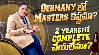 Masters in Germany కష్టమా? Why is it taking 3 years to complete ? || Telugu in Germany