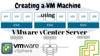 Creating VM  in vSphere using vCenter Server Appliance 8 0 Step by Step guide