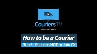Couriers TV   Top 5 Reasons to NOT Join Courier Exchange (CX)