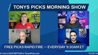 Live NCAAB Picks Tonys Picks Morning Show 2-16-2025