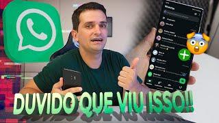 WhatsApp libera FUNÇÃO ESCONDIDA que QUASE NINGUÉM PERCEBEU!!