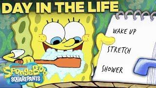 An Entire Day with SpongeBob, Hour by Hour! ️ A Day in the Life