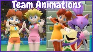  Daisy’s Special Team Animations | Mario & Sonic at the Olympic Games 