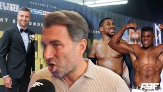"CARL'S BEEN AFTER A CASH GRAB FOR YEARS!" EDDIE HEARN SLAMS FROCH OVER JOSHUA / NGANNOU COMMENTS