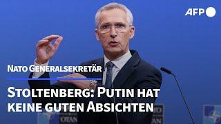 Stoltenberg: Keine gute Absichten hinter Putins Friedensvorschlag | AFP