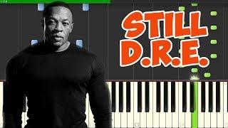 Dr. Dre ft. Snoop Dogg - Still D.R.E. (Piano Tutorial Synthesia)️