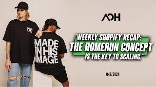 Weekly Shopify Recap: Homeruns bring in base hits.