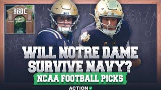 Will Navy UPSET Notre Dame & Keep CFP Hopes Alive? College Football Picks & Predictions | BBOC