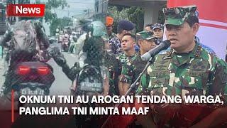 Oknum TNI AU Tendang Motor Ibu yang Sedang Berboncengan dengan Anak, TNI AU Minta Maaf