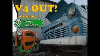 Out With The Engine!  | Ford Transit MK1 Custom Camper Van Project | Episode 3