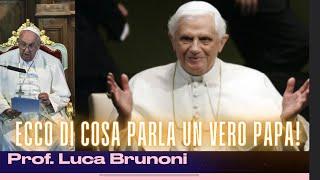 BENEDETTO XVI PARLA DI DIO E DELL’ETERNITÀ! Bergoglio di altro... (Per conto di un ALTRO!)