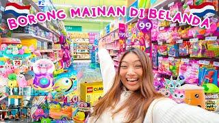 BORONG MAINAN BELANDA + VLOG !! HATCHIMALS TELOR, KALUNG SLIME || PART 1