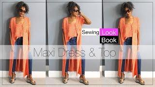 DIY Sewing Lookbook Maxi Dress and Top | Colleen G Lea