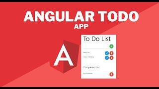 Create an Angular ToDo App From Scratch - Learn Template Forms in Angular