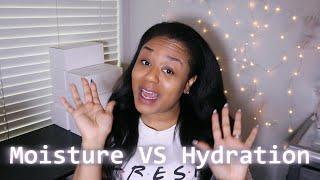 MOISTURE VS HYDRATION!! Why your hair/scalp is so dry! @IamCynDoll