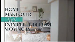 Home Makeover Tips To Complete Before Moving In | Better Removalists Sunshine Coast