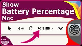 How to Show Battery Percentage on MacBook in macOS Ventura | 2023