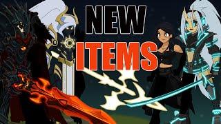 AQW New Black Friday 2024 Items + Void Angel | Cyber Ne-Oni Set and Adimonde Dragon Slayer + More!