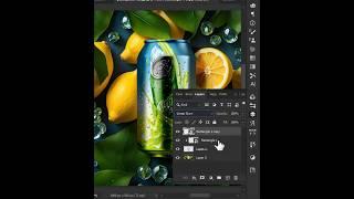 Can Label Mockup | Photoshop Tutorial #shorts #photoshop