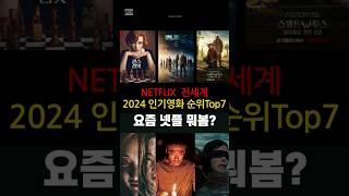 Netflix Top 7 Popular Movies Worldwide in 2024