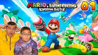 On Teste MARIO + LAPINS CRÉTINS KINGDOM BATTLE - Nintendo Switch Co op