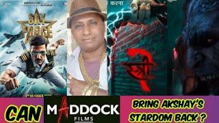 CAN MADDOCK FILMS BRING BACK AKSHAY KUMAR'S  STARDOM ??