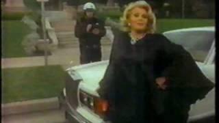 Zsa Zsa Gabor: "Darling, don't touch my wheel."