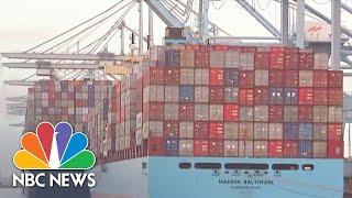 Record Ship Traffic Causes Delayed Delivery Of Consumer Goods